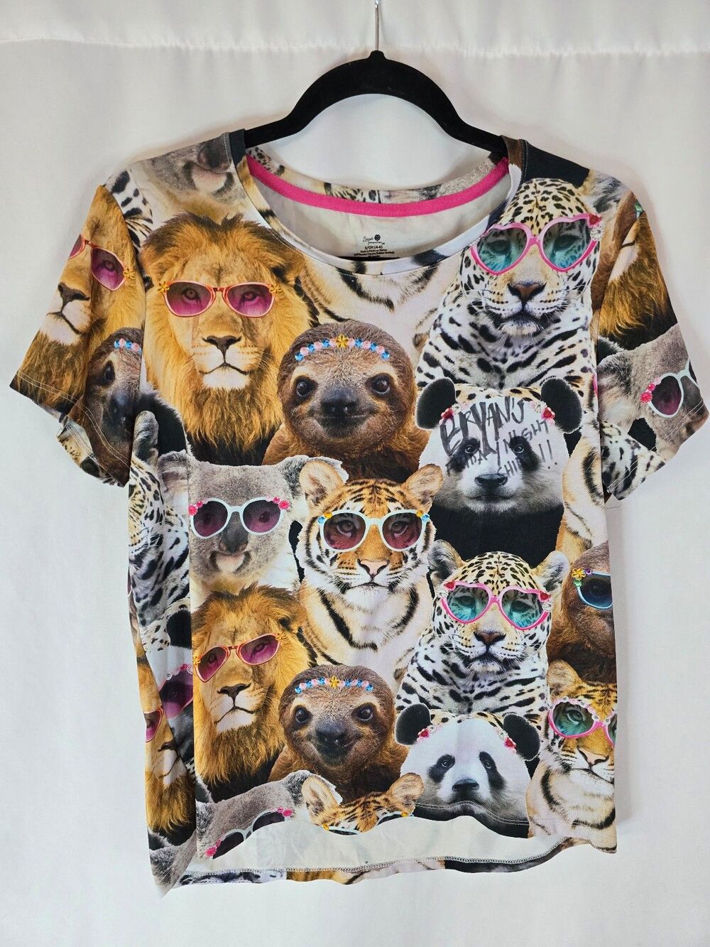 Secret Treasures Animal Print T-shirt